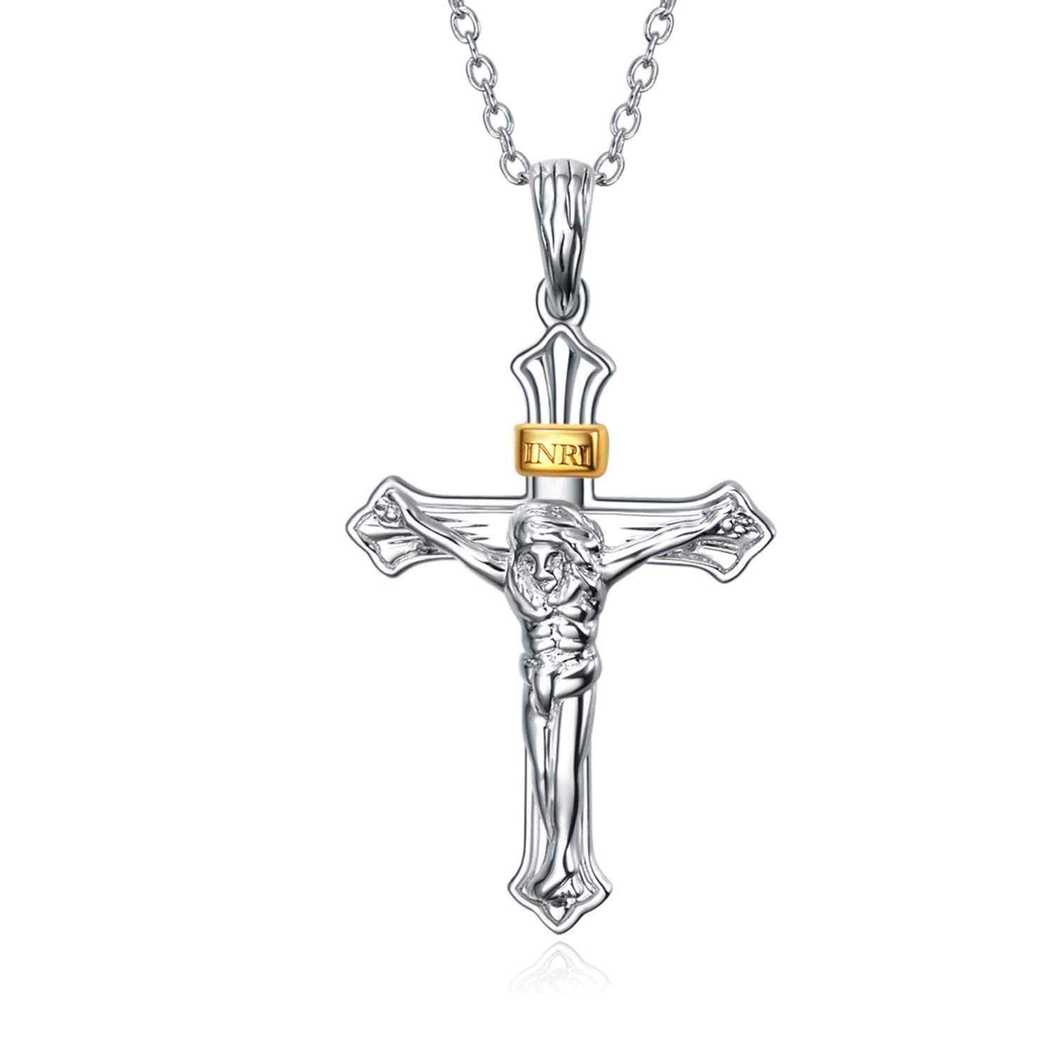 Buy YFN Men Jesus Christ Cross Pendant 