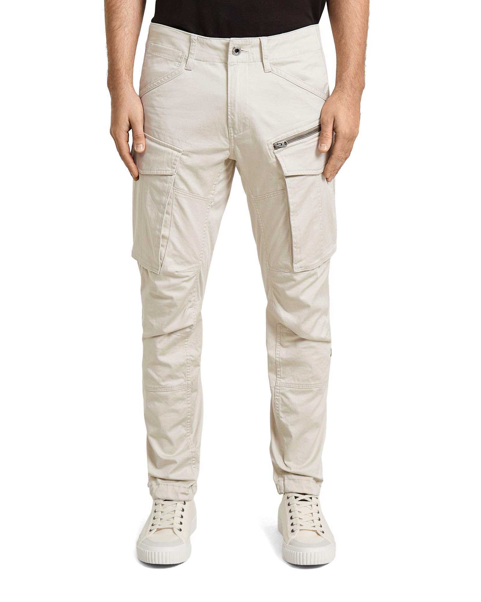 Rovic Zip 3D Regular Tapered Pants
