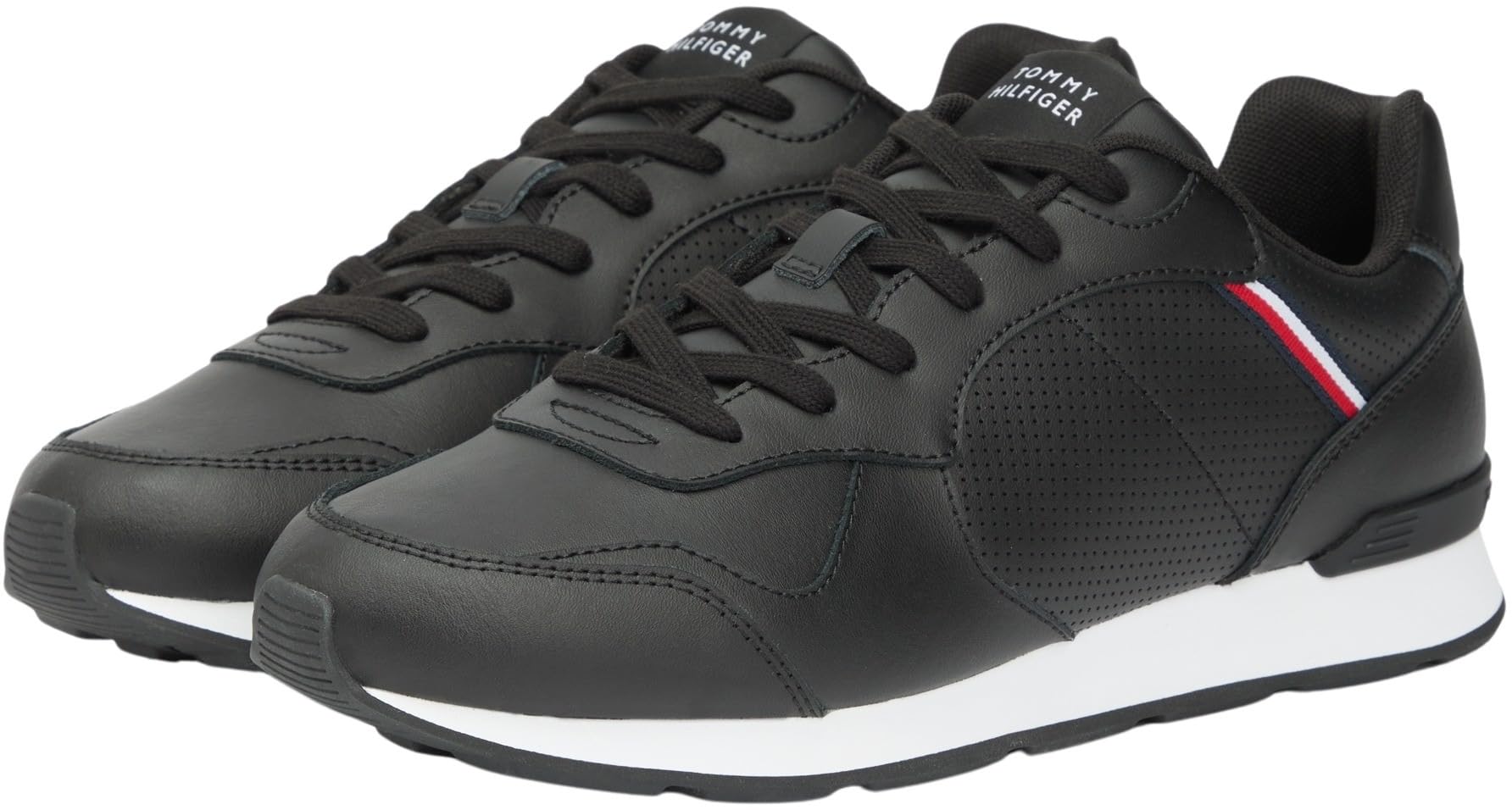 Tommy Hilfiger Runner Icon Leather Fm0fm05740 Basso TopUomo