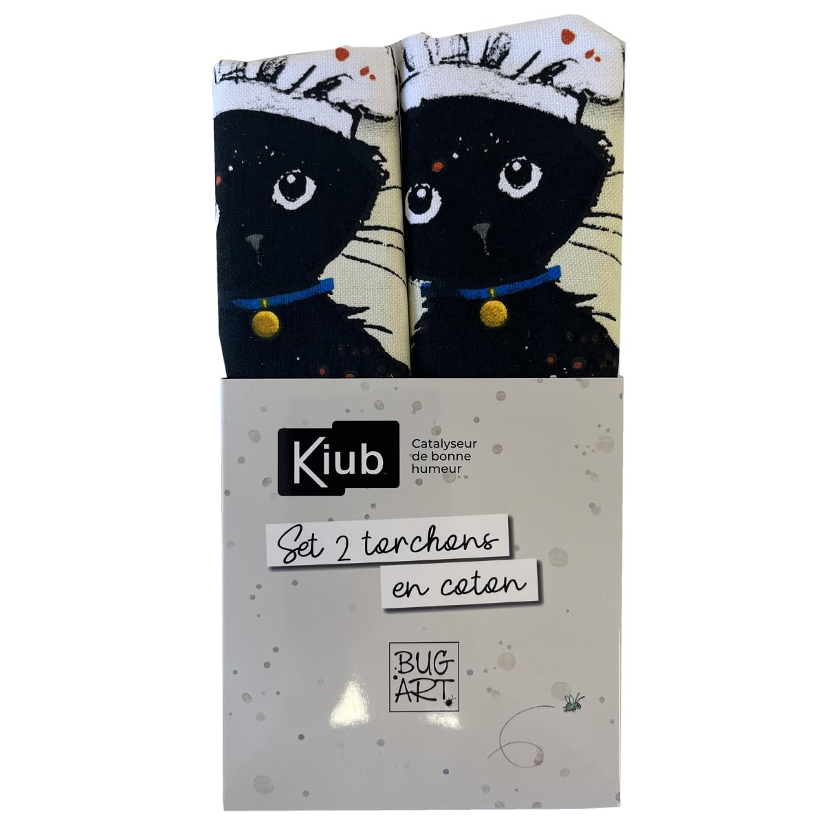 Lot De 4 Torchons De Cuisine En Forme De Chat - Décorations