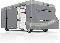 Vista 25 de Umbrauto - Cubierta para remolque de tienda de campaña 2022 mejorada de 6 capas superiores, impermeable, extragrueso, polipropileno, transpirable