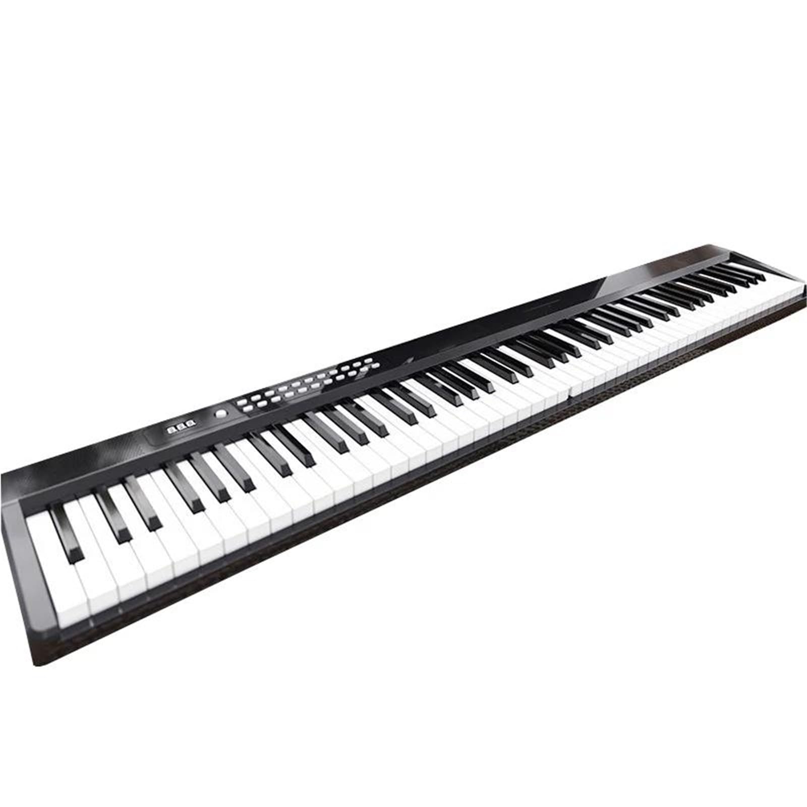 Pianino Elektroniczne Składane Pianino Elektroniczne Dla Dorosłych 88 Klawiszy Cyfrowy Syntezator Muzyczny Klawiatura Profesjonalna(Type2)