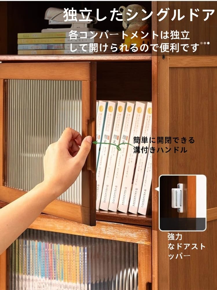 Amazon｜木製電話台、FAX台、ルーター収納ボックス、引き出し付き、扉