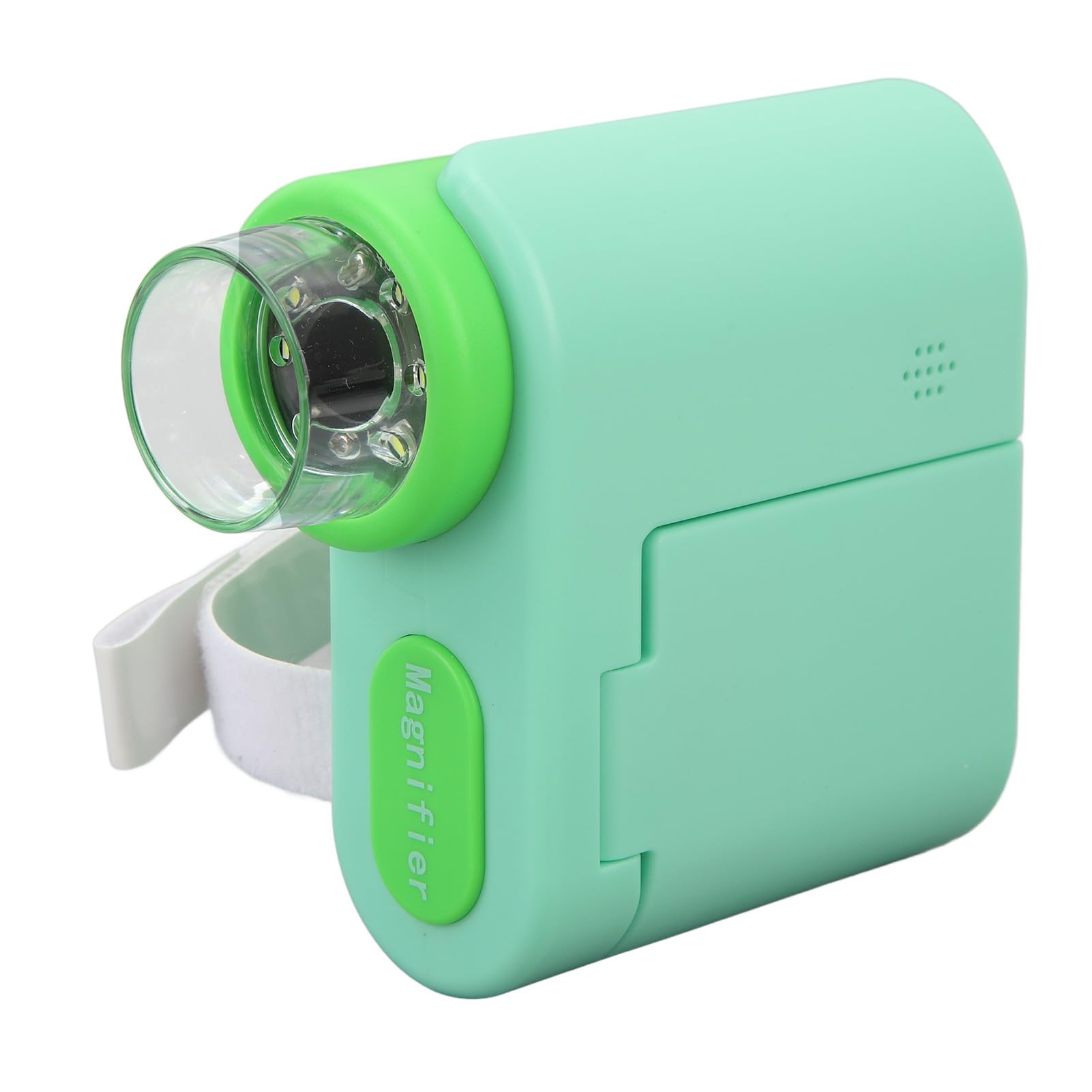 Microscopio Portatile, Microscopio Fotocamera con Ingrandimento 1000X, Porta USB, Video Fotografico 1080P con Portaoggetti per Compleanno (Verde)
