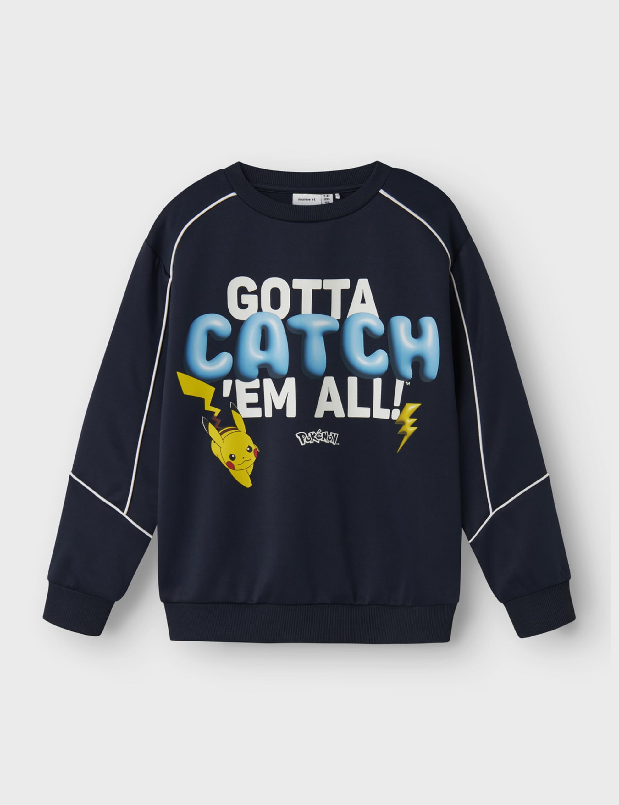 NAME IT Nkmsidney Pokemon Nreg Poly Sweat Sky para Niños