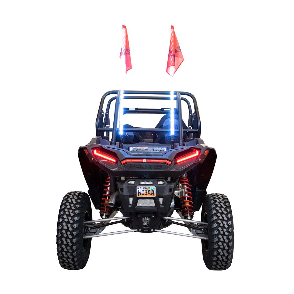 Tusk LED Dual Lighted Whip Kit 4'