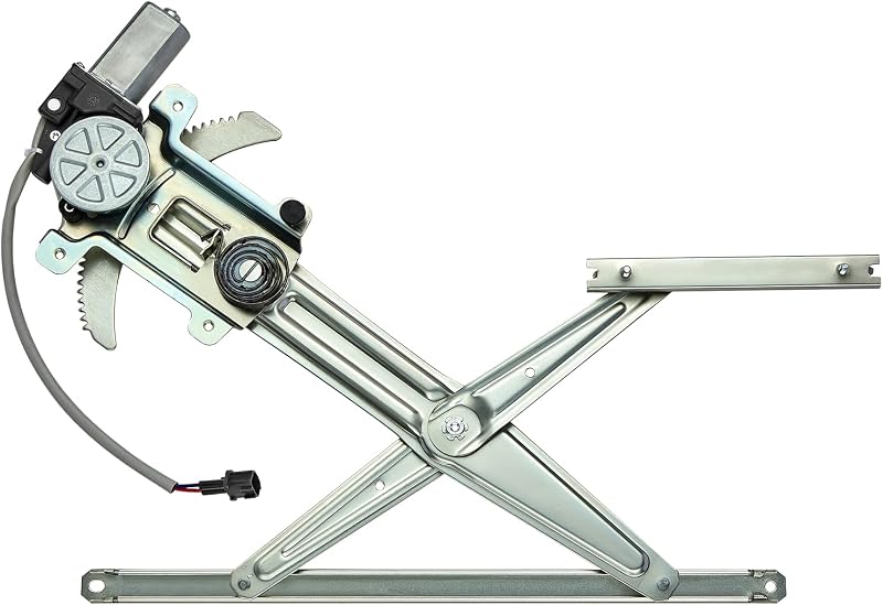 Máquina de vidro elétrica com motor BDFHYK 741-014 dianteira esquerda para Chevrolet Colorado, GMC Canyon e Isuzu – 1 unidade
