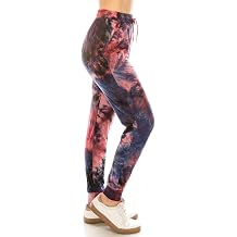 Leggings Depot Premium Womens Joggers Popular Print High Waist Track Pants S-XL BAT5