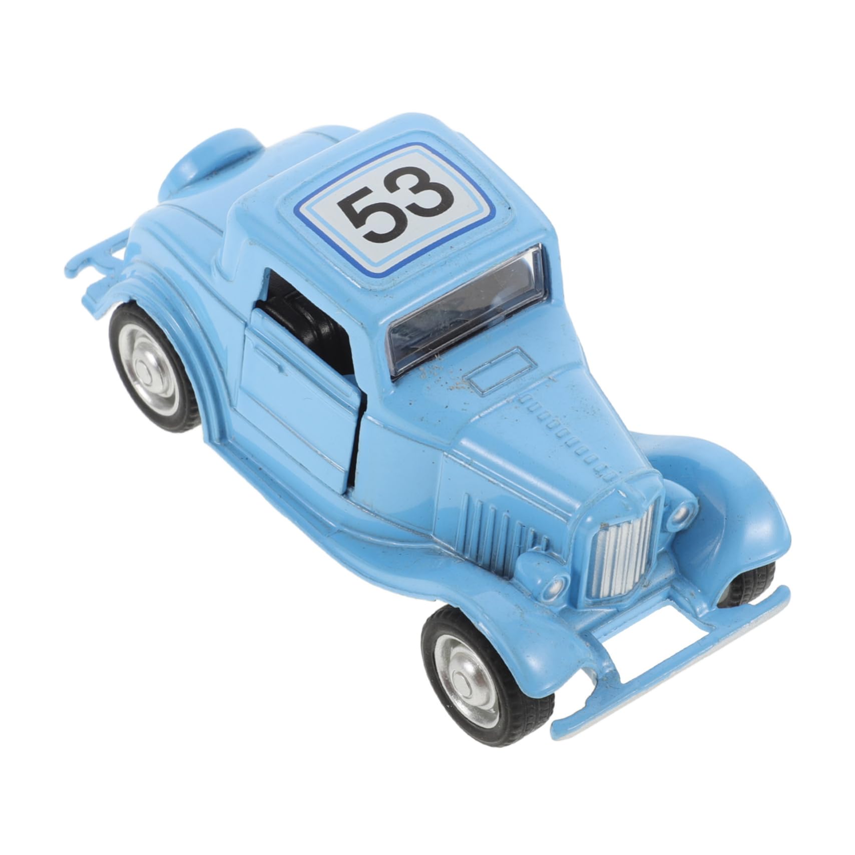 Abaodam Vintage Car Model Metal Statue Retro Car Ornament for Home Decor Desktop Decoration and Collectors