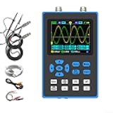 DSO2512G Handheld Oscilloscope, 120MHz Bandwidth, 2 Channels, 500MSa/s Sampling Rate, Portable Digital Oscilloscope with Signal Generator, for Electronics Repair