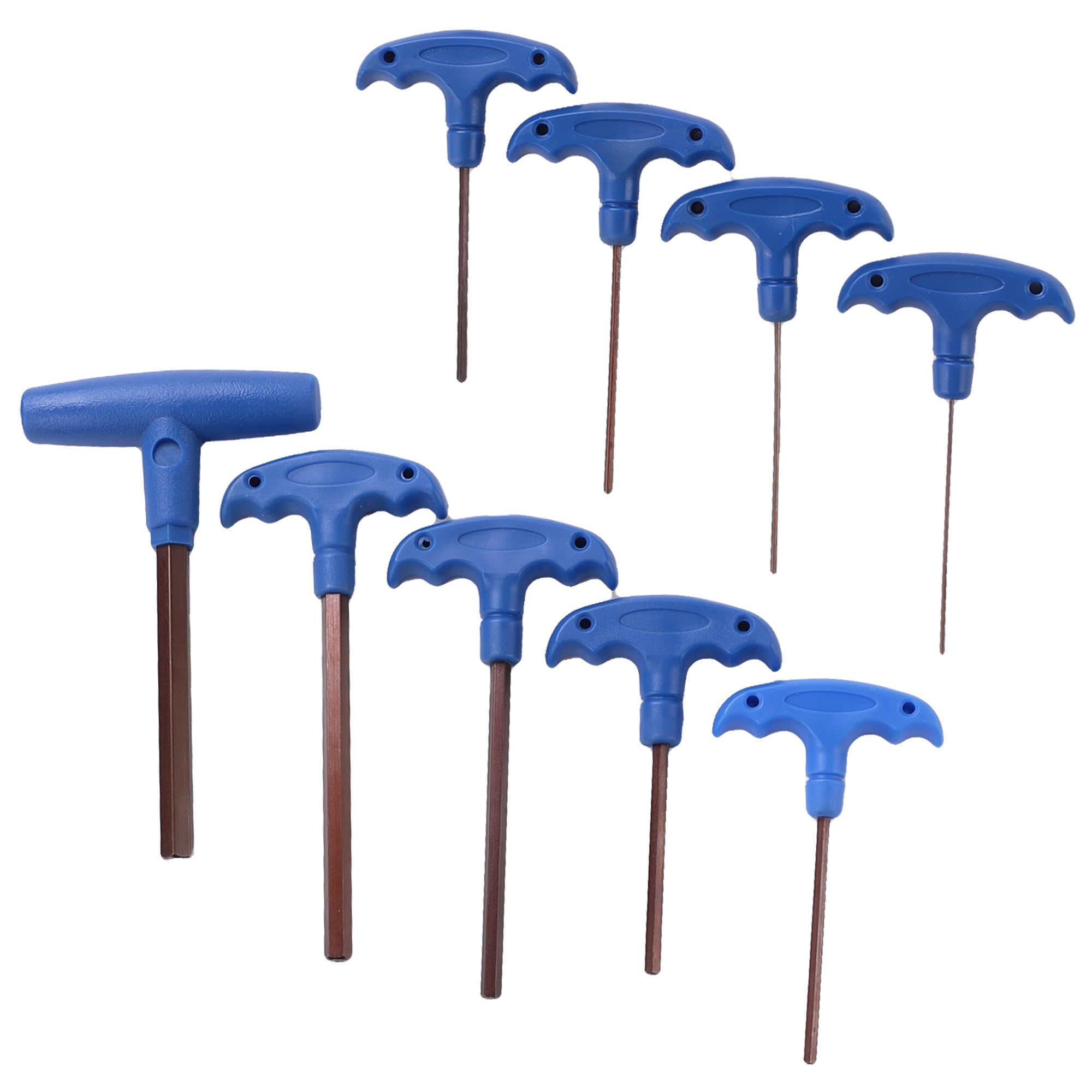 CHESTON Steel Handle 9 Pcs Hex Allen Key Set Tool Kit Of 9 Sizes (1-10Mm) (B0CGSPX5KC) Amazon Price History, Amazon Price Tracker