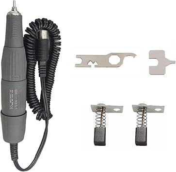 N3 Marathon Micromotor Polisher with 35K RPM Micro Motor Handle Jewelry,Ceramics,Silicone,Glasswork,Woodcarving. H37L1, 3.175mm