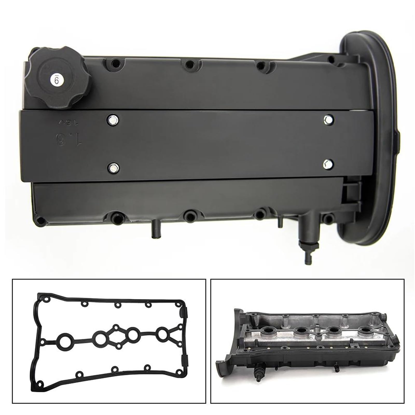 Joint Cache Culbuteur Couvercle De Soupape Moteur En Aluminium OEM 25192208, Combinaison À Bascule D'arbre Cames Pour Lacetti (J200)1.4 16v 2005 – 2013 culasse cylindre
