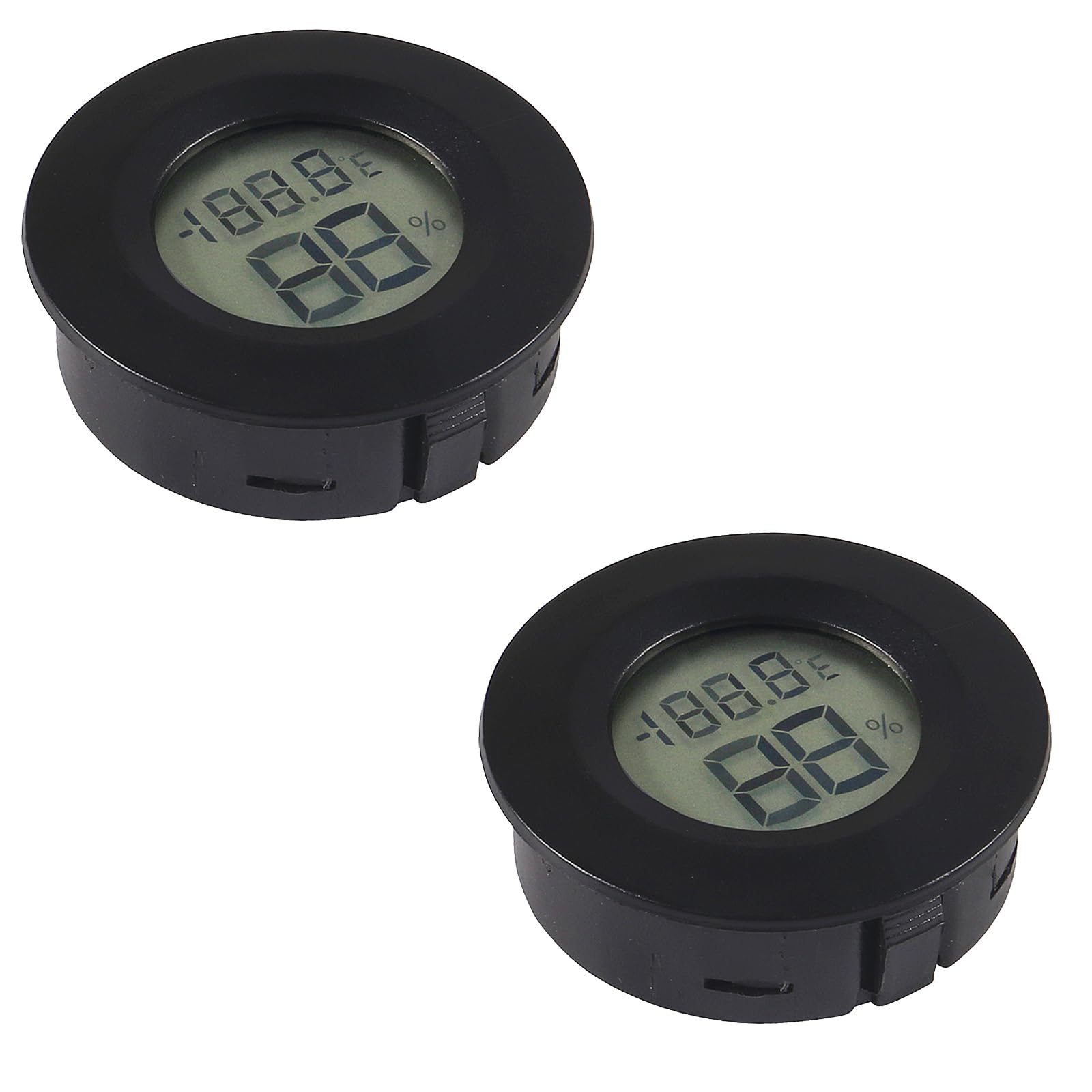 Snapklik.com : DWEII 2PCS Mini Hygrometer Thermometer Electronic ...