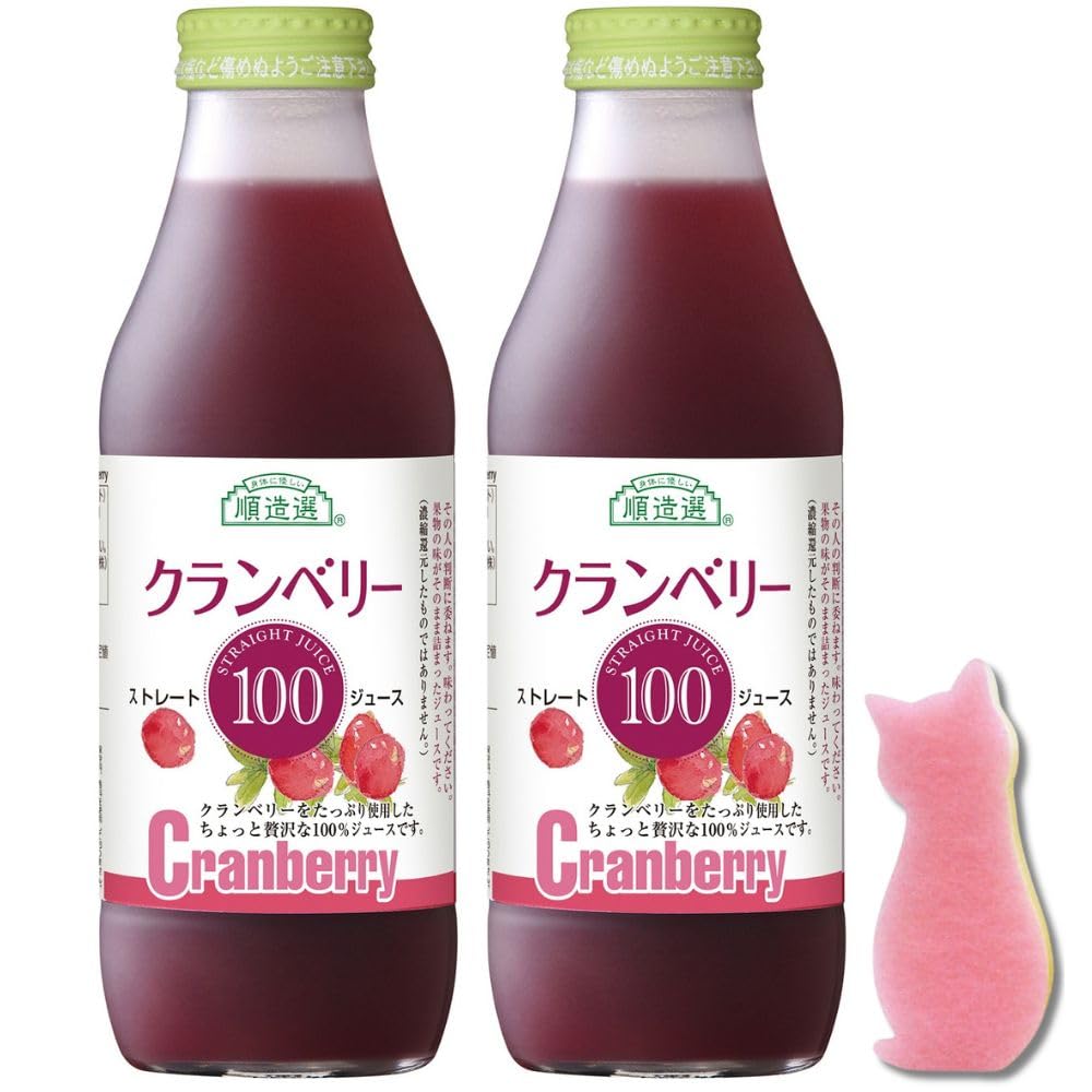 Amazon.co.jp: 順造選 果汁100％ストレートジュース 500ml (2本1セット