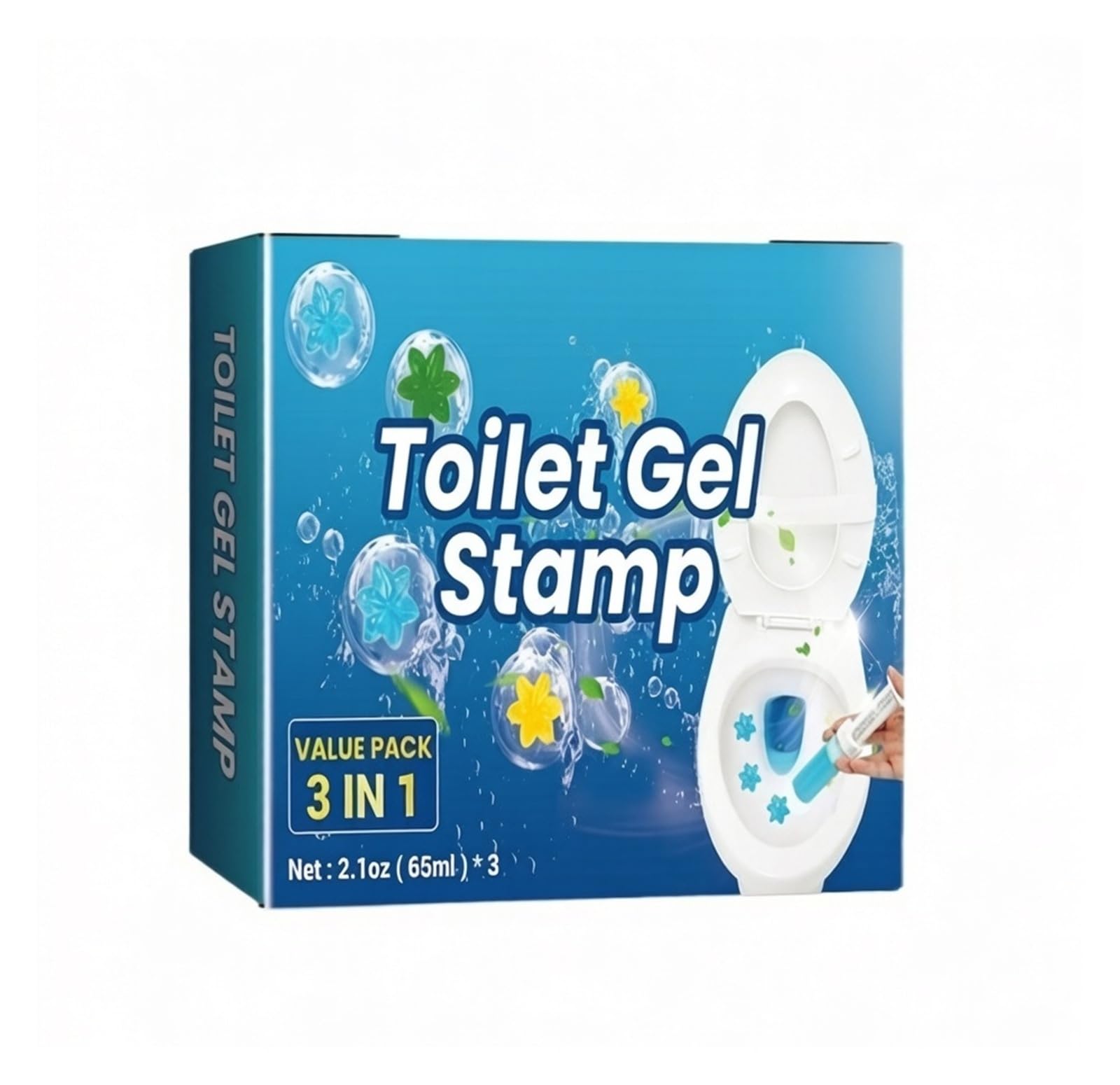 Nettoyant for toilettes au parfum floral