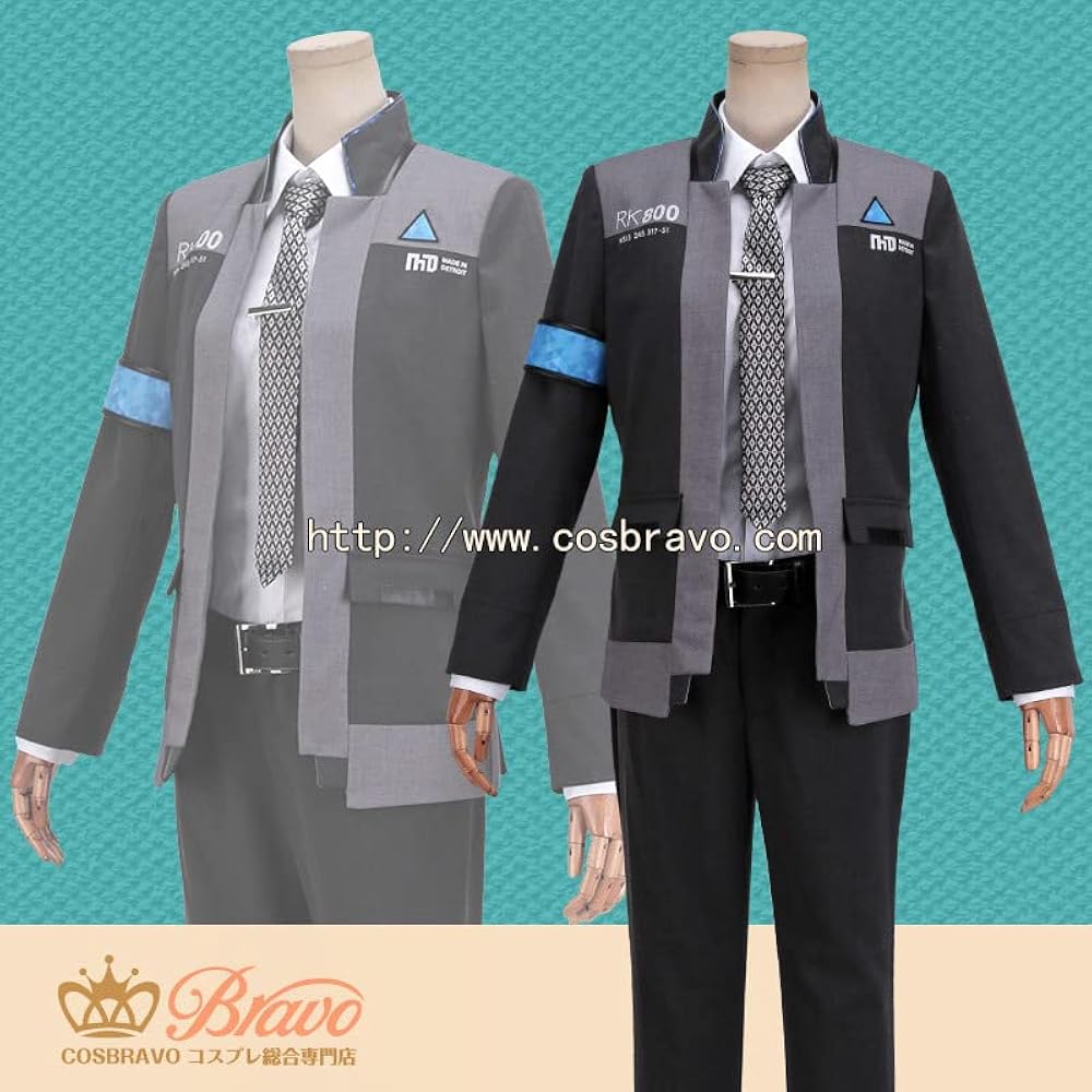デトロイトビカムヒューマン コナー コスプレ ウィッグセット デトロイト ビカム ヒューマン Detroit Become Human コナー