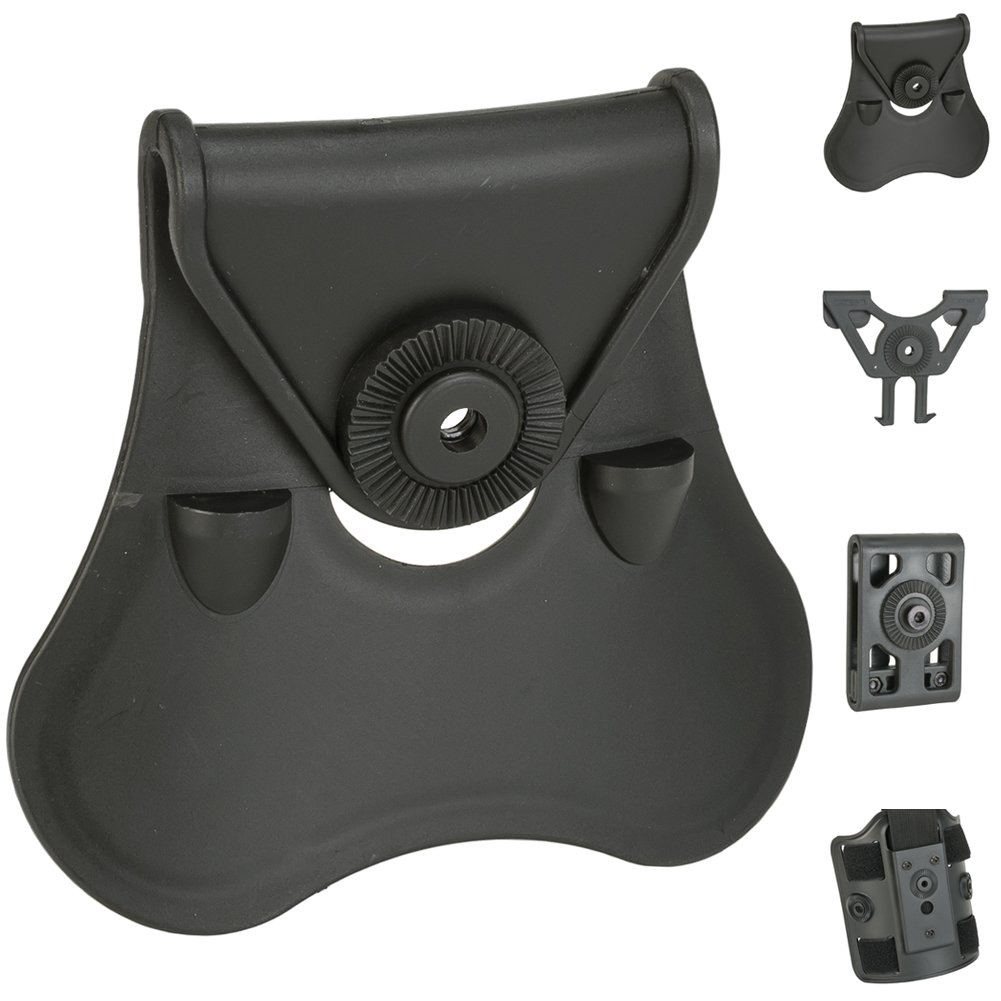 Evike Airsoft - Matrix Modular Paddle Attachment for Matrix Modular Holster Series (Color: Black) - (PID: 54398)