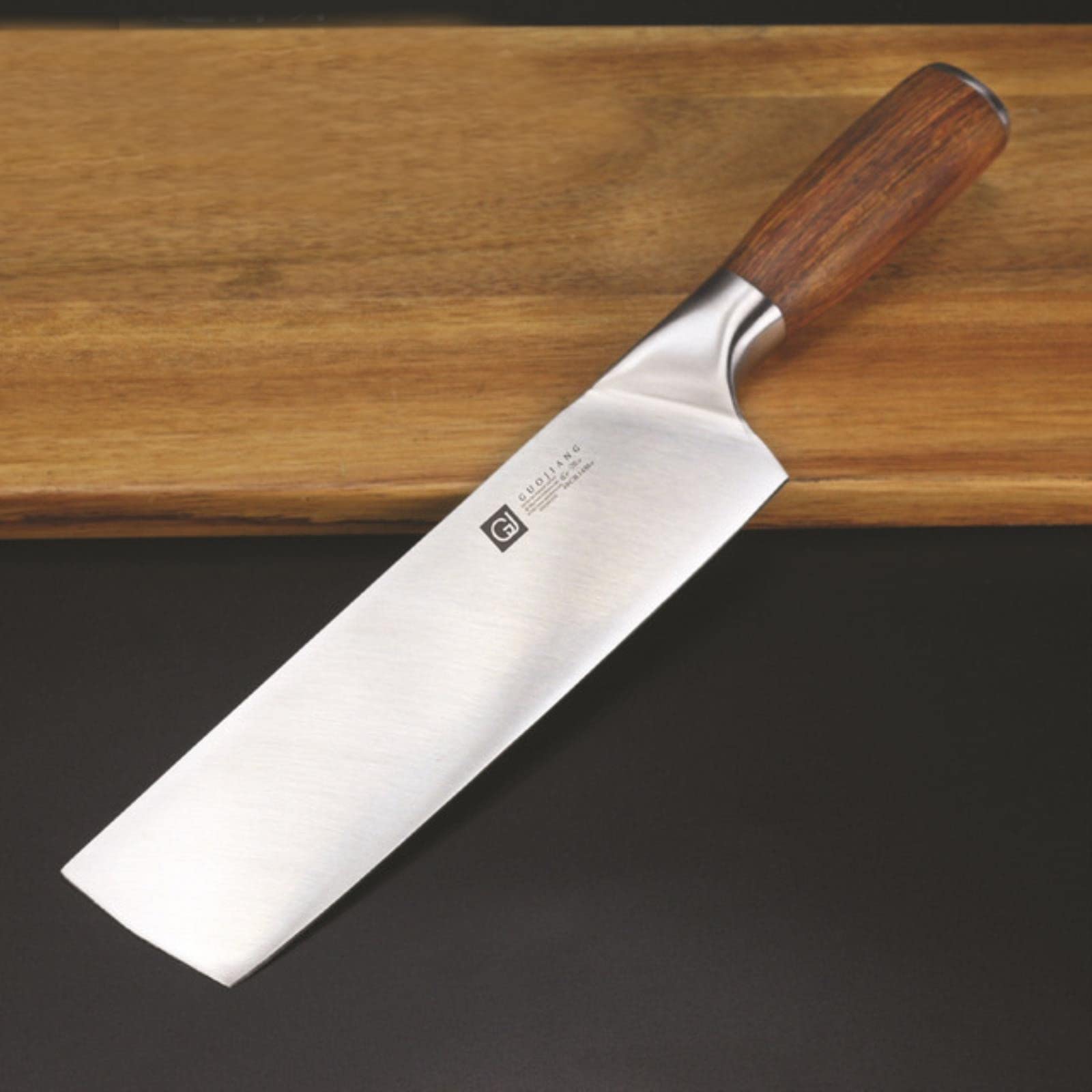 2 Pezzi Popolari coltelli da Chef in Acciaio Inox Coltello per affettare Carne Pollo Verdura Migliore mannaia Cinese Posate da Cucina