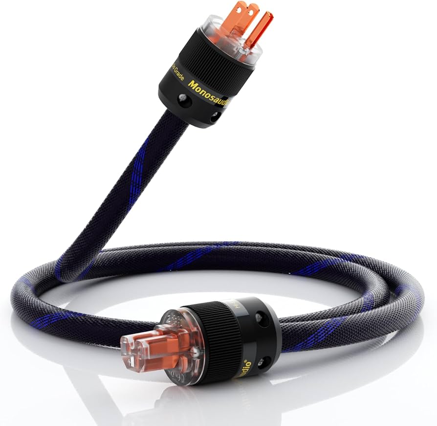 Amazon | Monosaudio 12AWG 電源コード HiFi オーディオ電源ケーブル