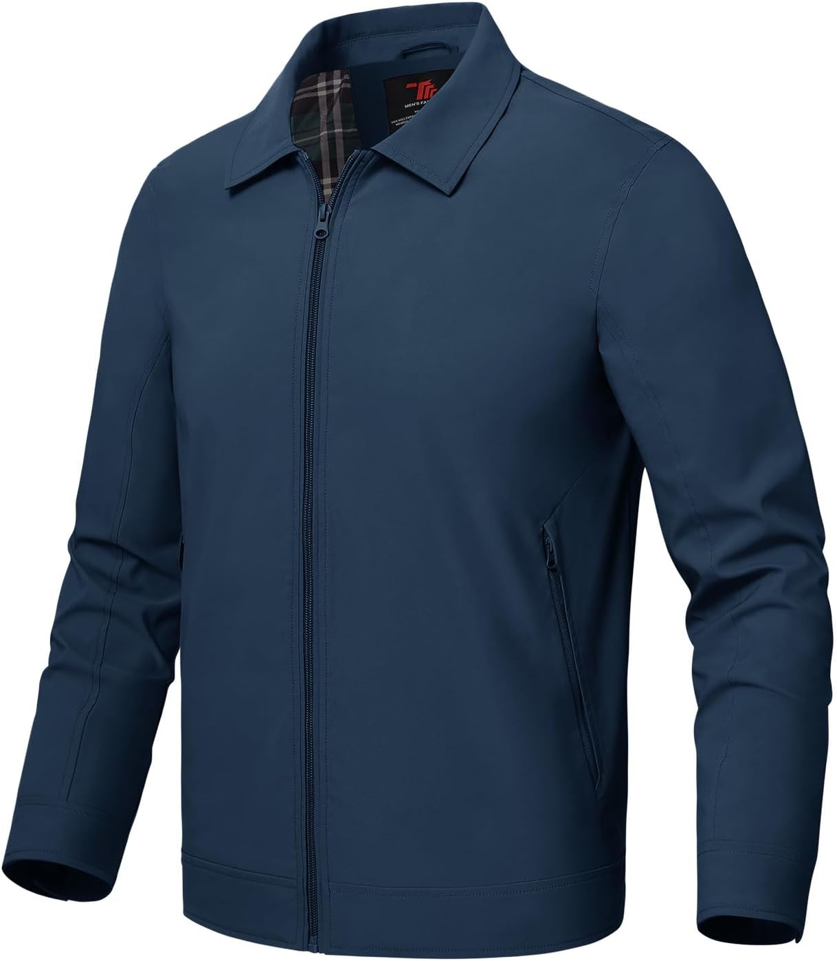 Men's Light Jackets Windbreaker Spring Fall Lightweight Jackets Caual Stylish Jacket with Pockets