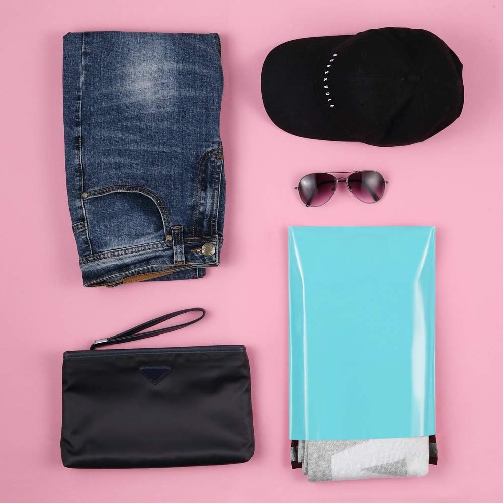 UCGOU Poly Mailers 9x12 Inch Teal 200 Pack Shipping Bags #3 Strong Mailing Envelopes Boutique Packaging Postal Self Seal Adhesive Waterproof and Tear Proof Small Business for Clothes,Books : Office Products