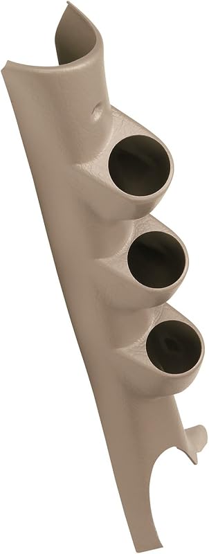 Suporte triplo de coluna para 3 instrumentos Auto Meter 17213 – Bege