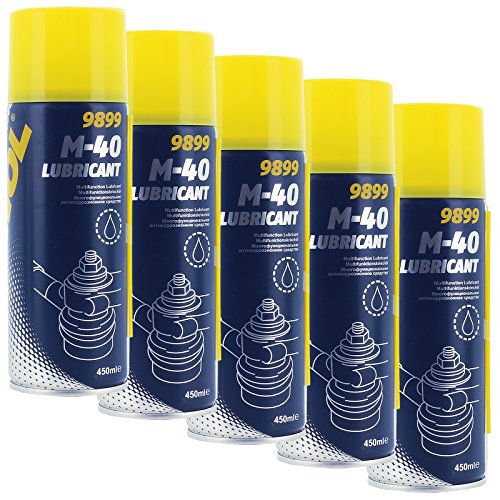 5x Schmieröl Kriechöl M-40 450 ml Mannol Ölspray