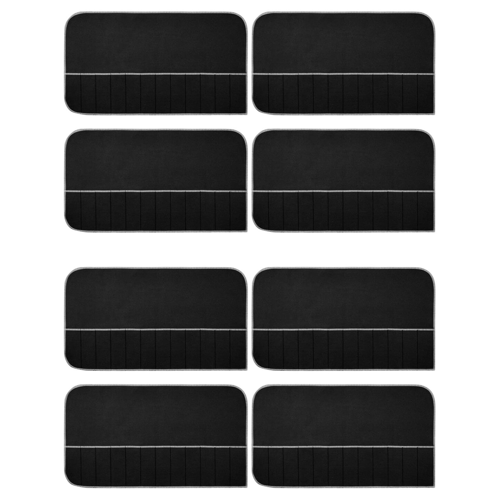 Hndhbfgrt Silver Storage Bags Silver Storage Cloth Felt Flatware Organizer Anti Tarnish Silver Protector Bags 8pcs
