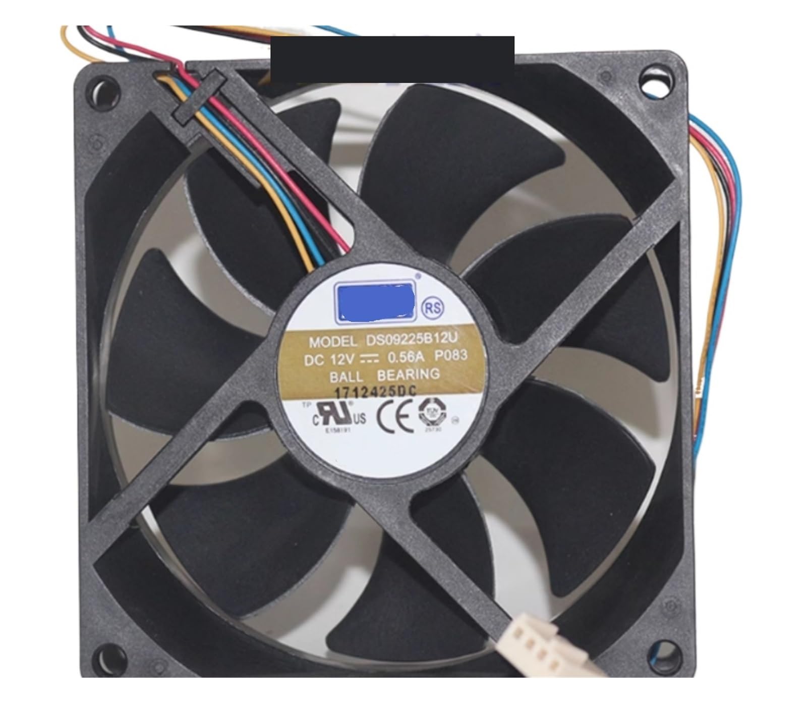 YUSKICCNE DS09225B12U 12V0.56A 9CM 9025 4-Wire Cooling Fan