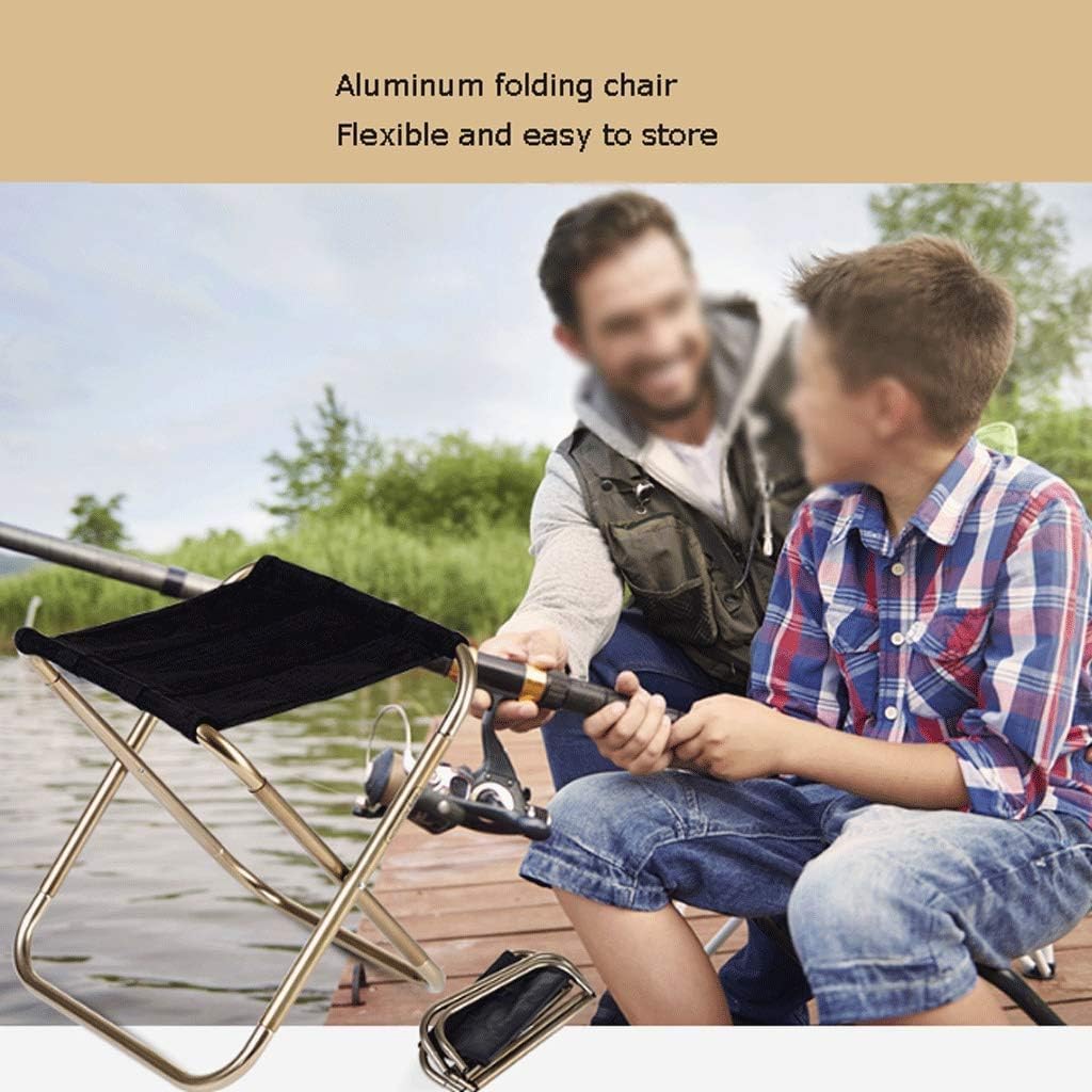 キャンプチェアポータブル屋外折りたたみ椅子釣りアートチェアミニ超軽量スポーツチェア(Green)