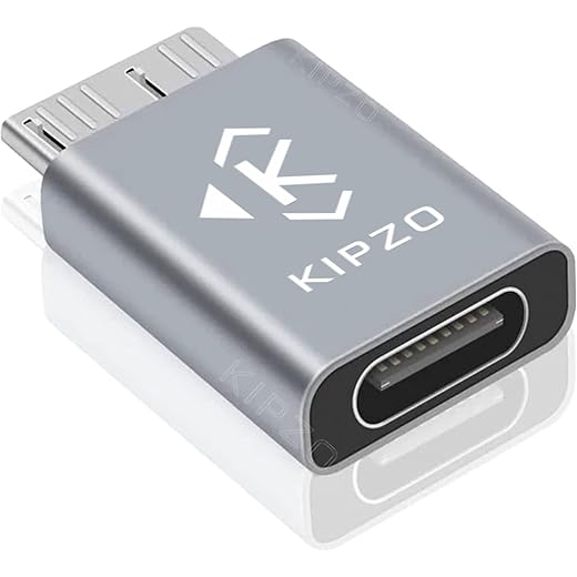 KIPZO USB C Micro B Adapter 30 Type C Converter