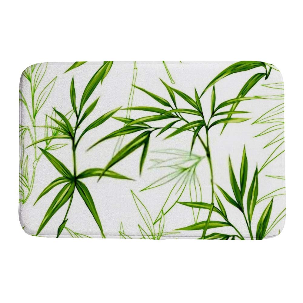 Tapis de bain en bambou pour salle de bain et cuisine cosy