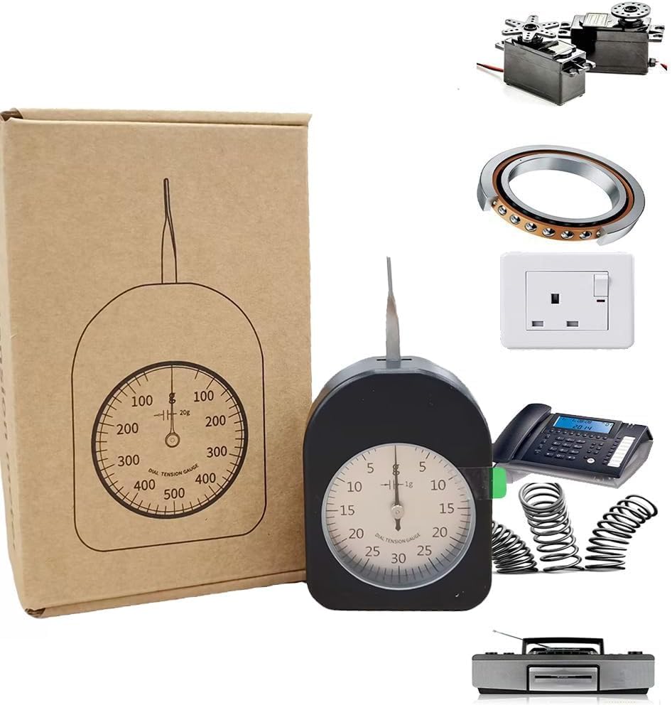 ATG-30-1 Dial Tension Gauge meter tester Tensionmeter Gram Force Meter Single Pointer 30G-picture-16