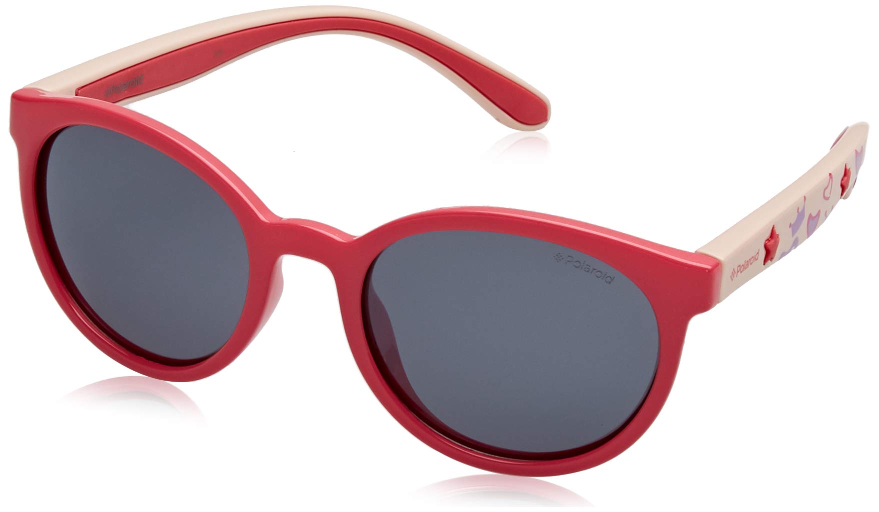 Polaroid KidsUnisex-Kids 230389 Sunglasses, Color: Fchs Pink, Size: 46
