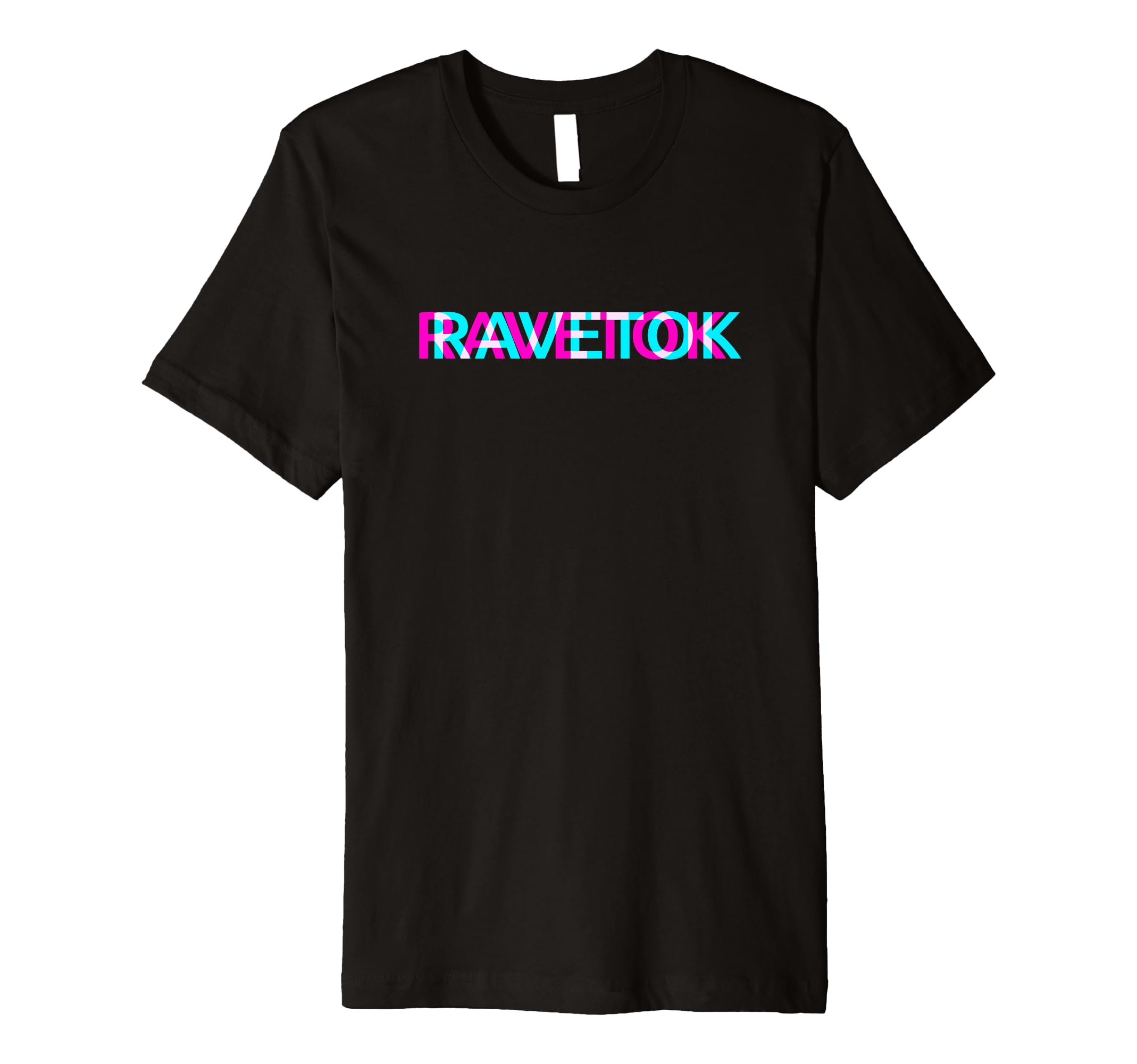 Ravetok Technotok Techtok Technolove Premium T-Shirt