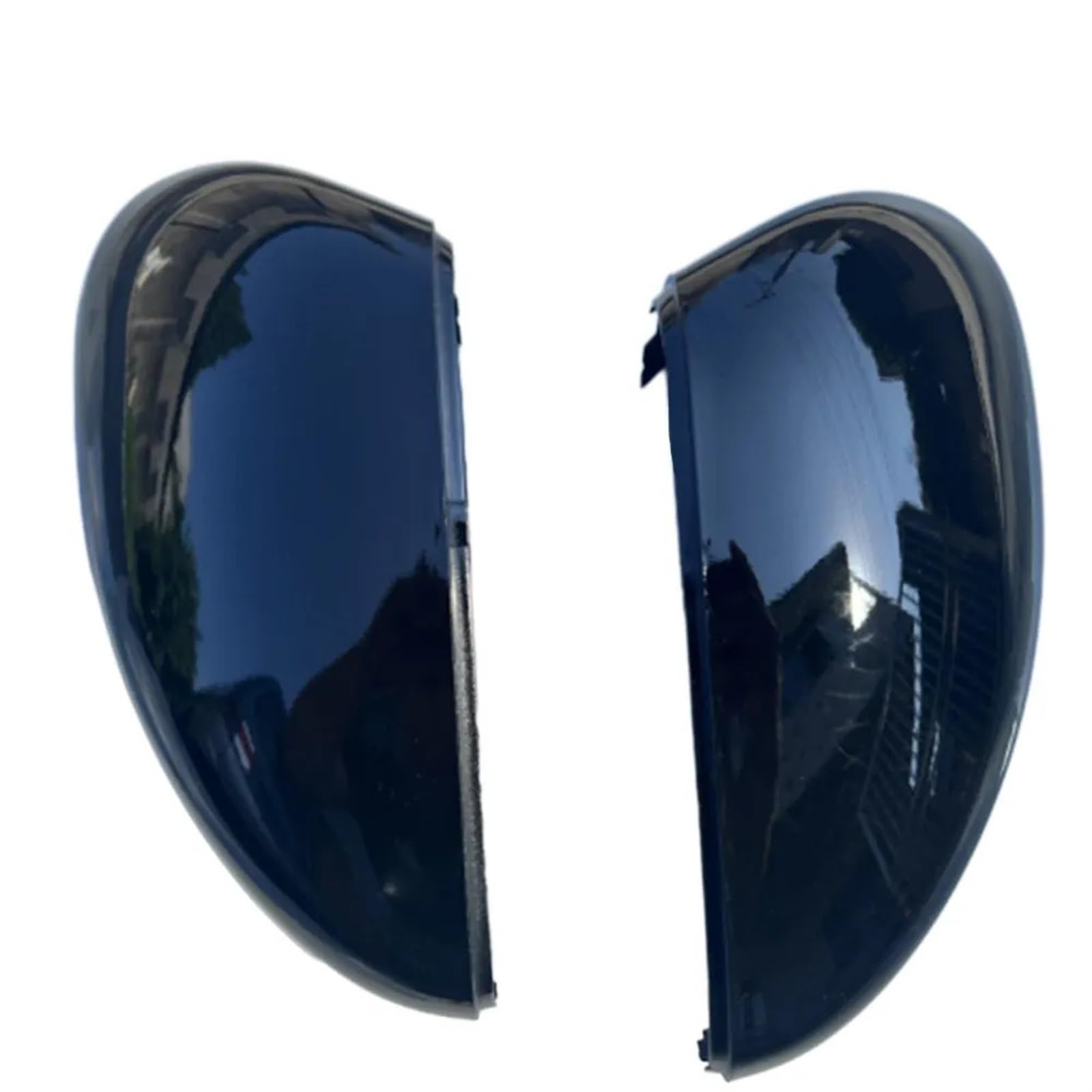 Rétroviseur voiture Lot de 2 coques de rétroviseur noir brillant pour voiture, garniture de rétroviseur latéral, pour Ford pour Escape Edge 20202022