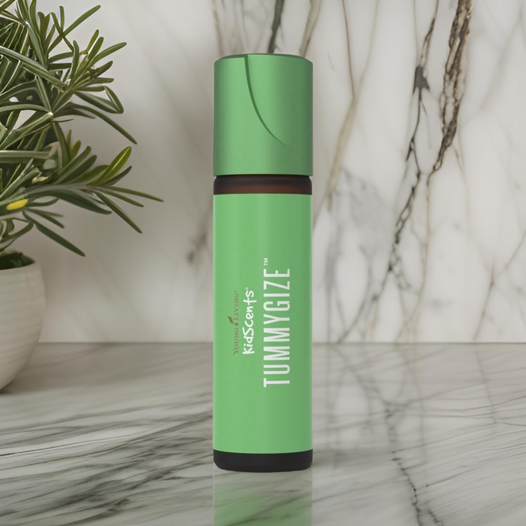 Young Living KidScents TummyGize Essential Oil Roll-On | 10 ml | Gentle and Calming Tummy Support for Kids | Blend of Tangerine, Ginger, and Fennel Essential Oils - Image 7