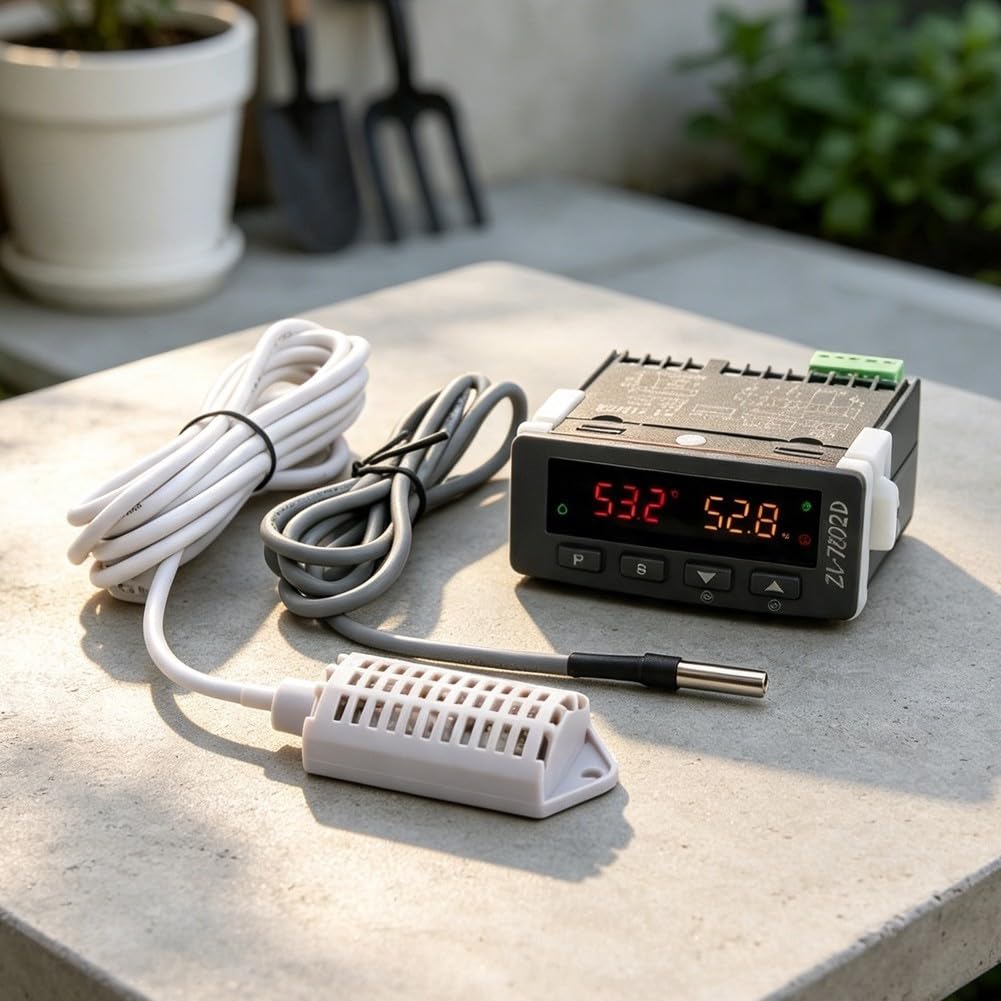 PID Temperatur Luftfeuchteregler 0.01°C Präzision Inkubator