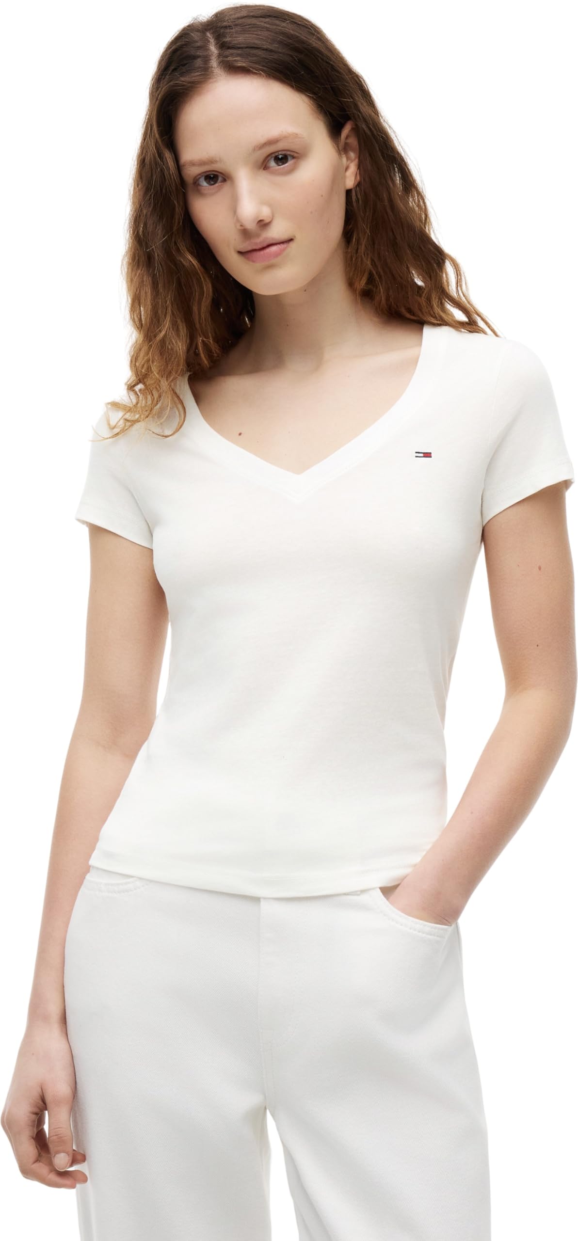 Tommy Jeans T-Shirt TJW 2PACK V-NECK TEE (Packung – Bild 7