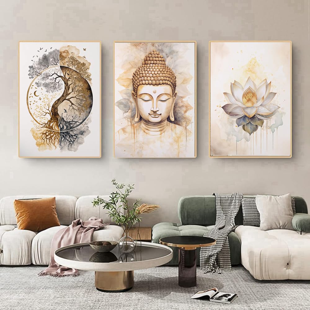 Rumlly Art Abstrait Beige Rose Toile Peinture Boho Mur Art Photo Affiche Impression Pour Salon Intérieur Maison Décoration Murale 40x60cmx2 Sans Cadre