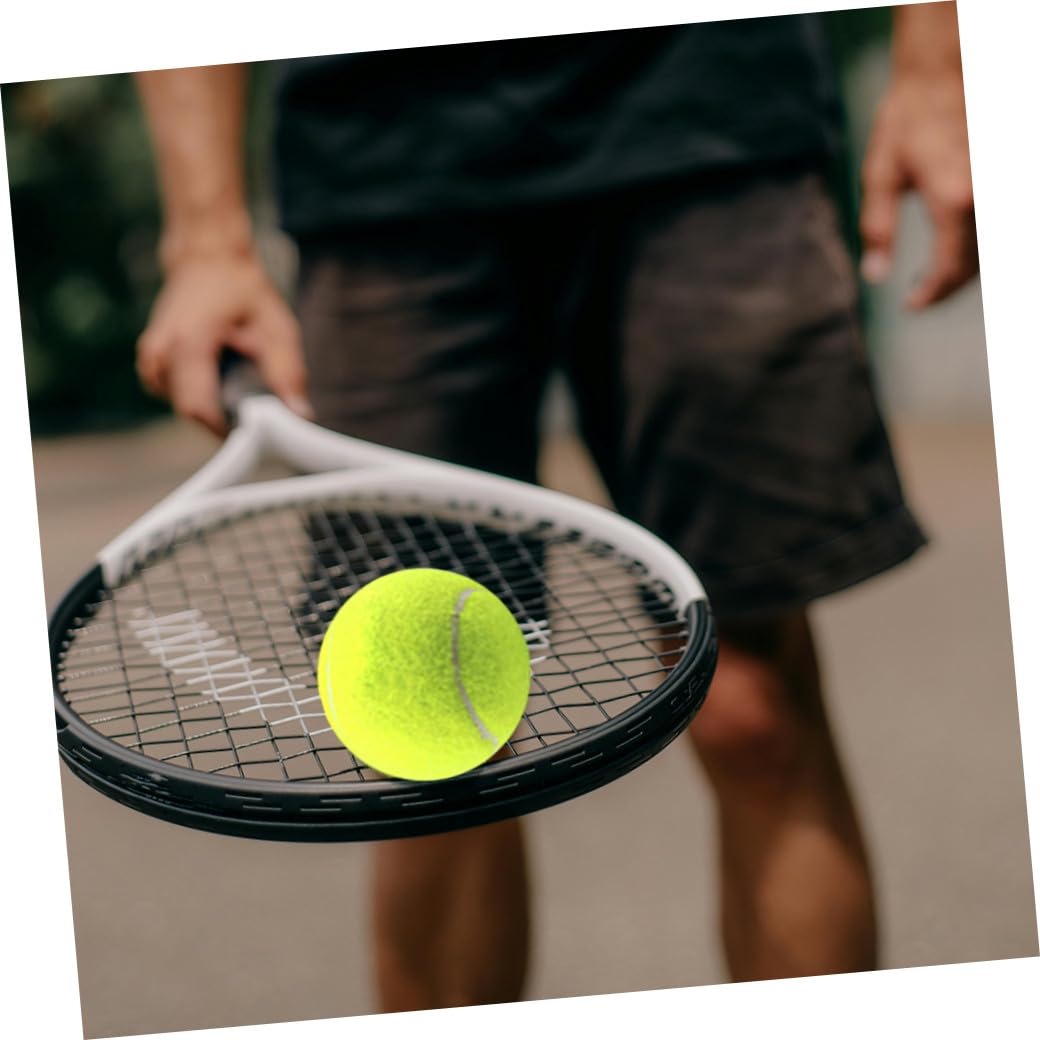 Trainings Tennisbälle, Gummi, Hellgrün für Außenplätze