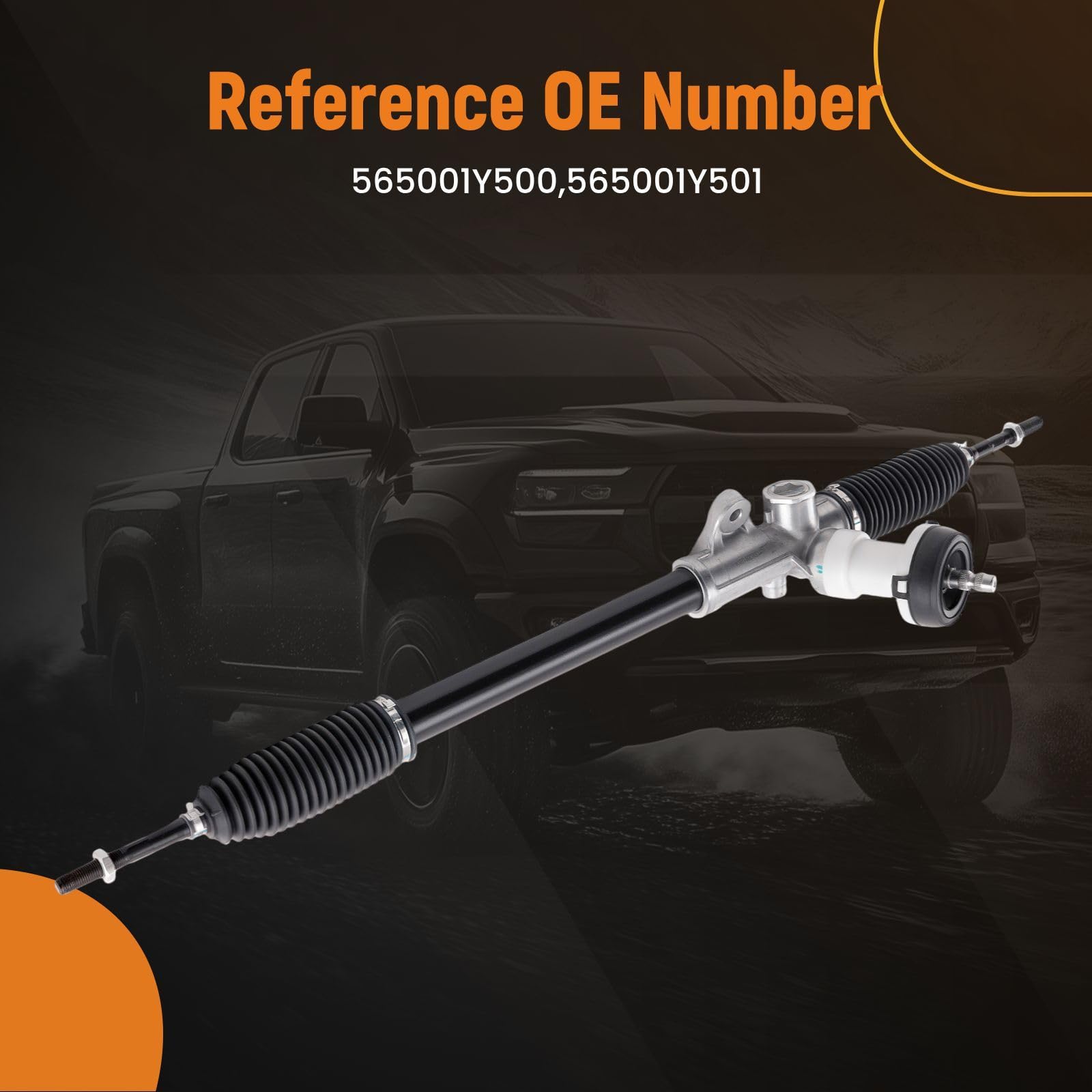 maXpeedingrods Lenkgetriebe Servolenkung für KIA Picanto TA 1.0 1.2 2011-2017 565001Y500 565001Y501