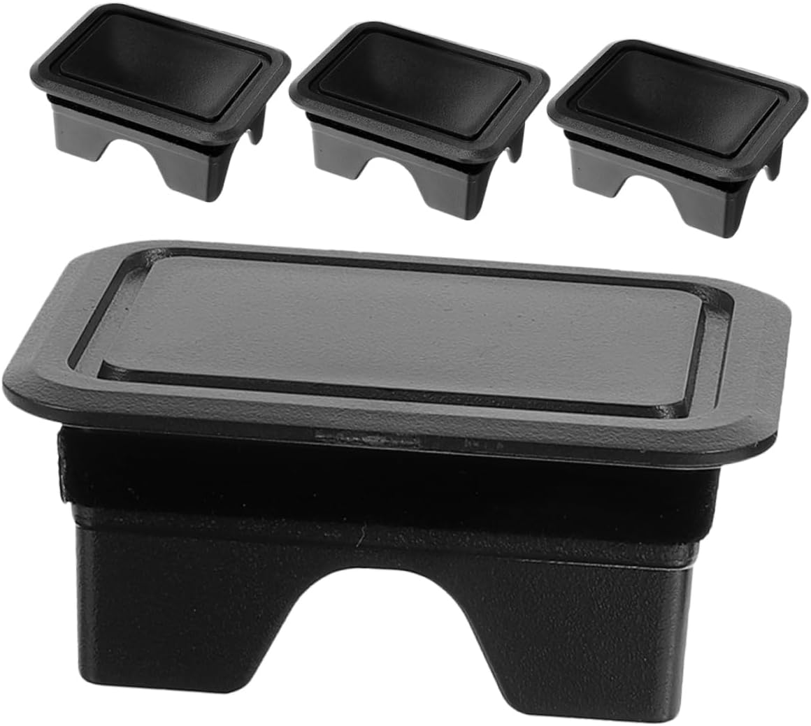 Alipis 2pairs Truck Canopy Accessories Truck Bed Replacement Stake Pocket Cover Protective Part