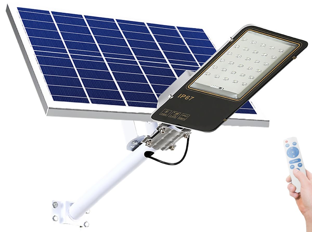 Éclairage de parking commercial solaire étanche IP67 haute performance 1000W