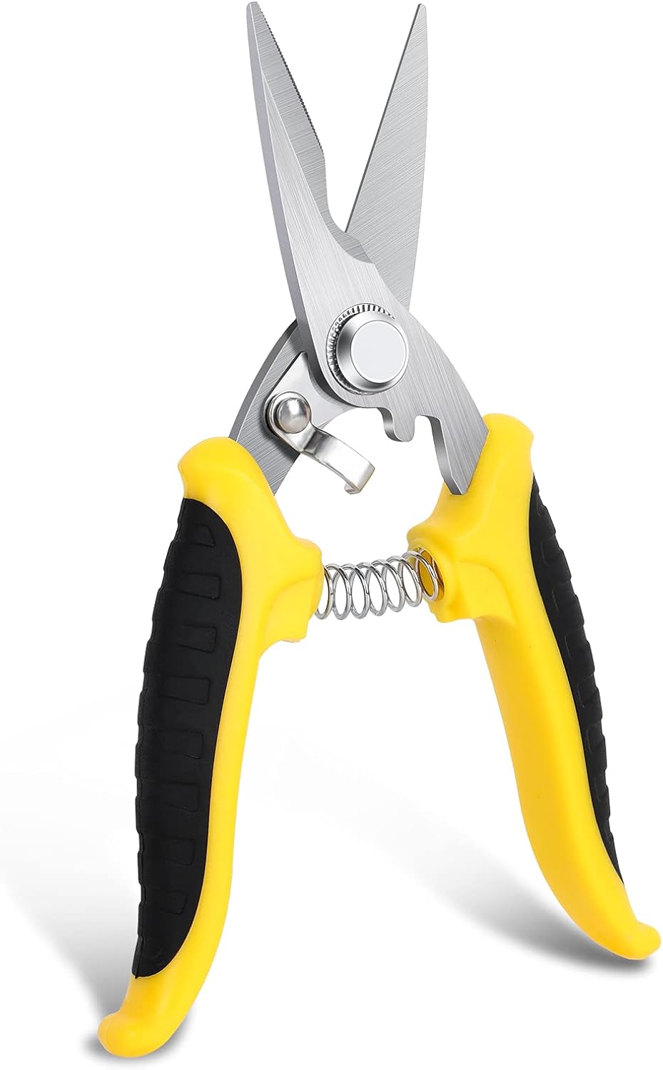 Scissors Heavy Duty, Shears, Multifunction Heavy Duty Scissors, Easily Portable Utility Scissors for Working Technicians, Electricians, Stainless Steel Tool Industrial Shears for Household. : Tools & Home Improvement