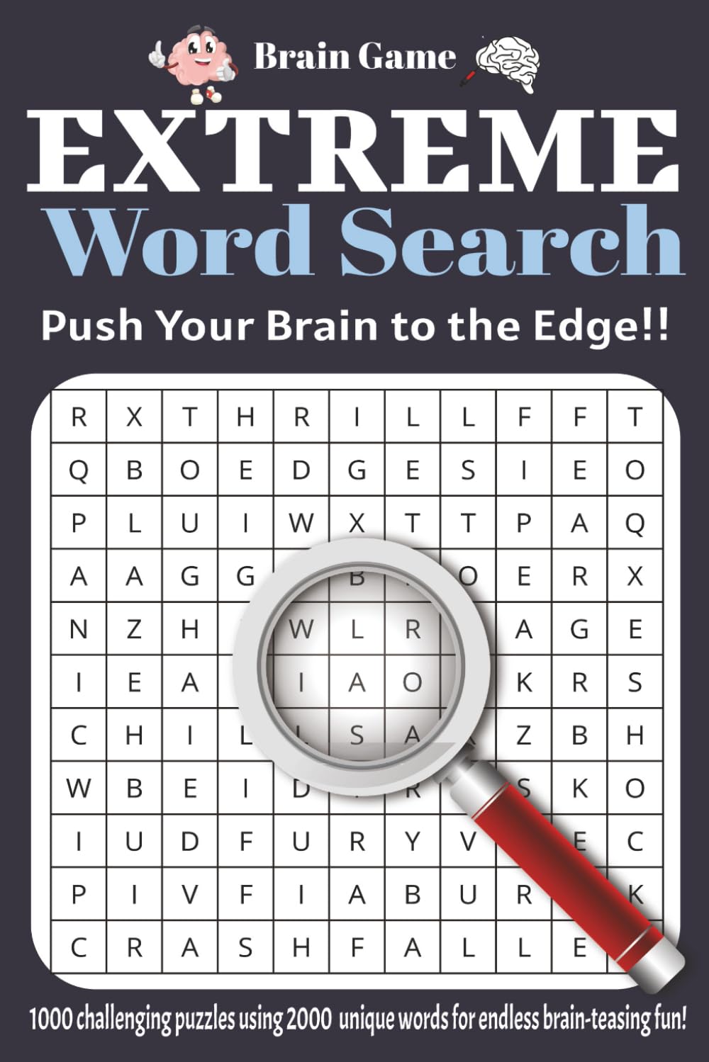 Extreme Word Search: Hard Wordsearches for Extreme Puzzle Lovers I 2,000 Rare Words - Challenging & Difficult Word Search Book for Adults & Smart Teens, 200 Pages