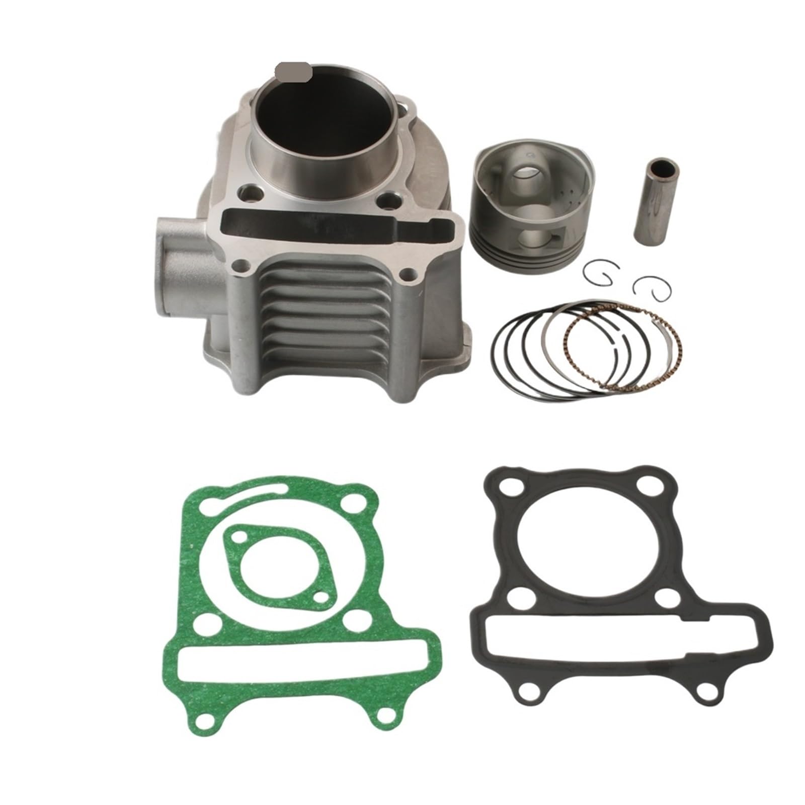 Cilindro GY6 125cc de alta disipación para mejorar compresión de moto