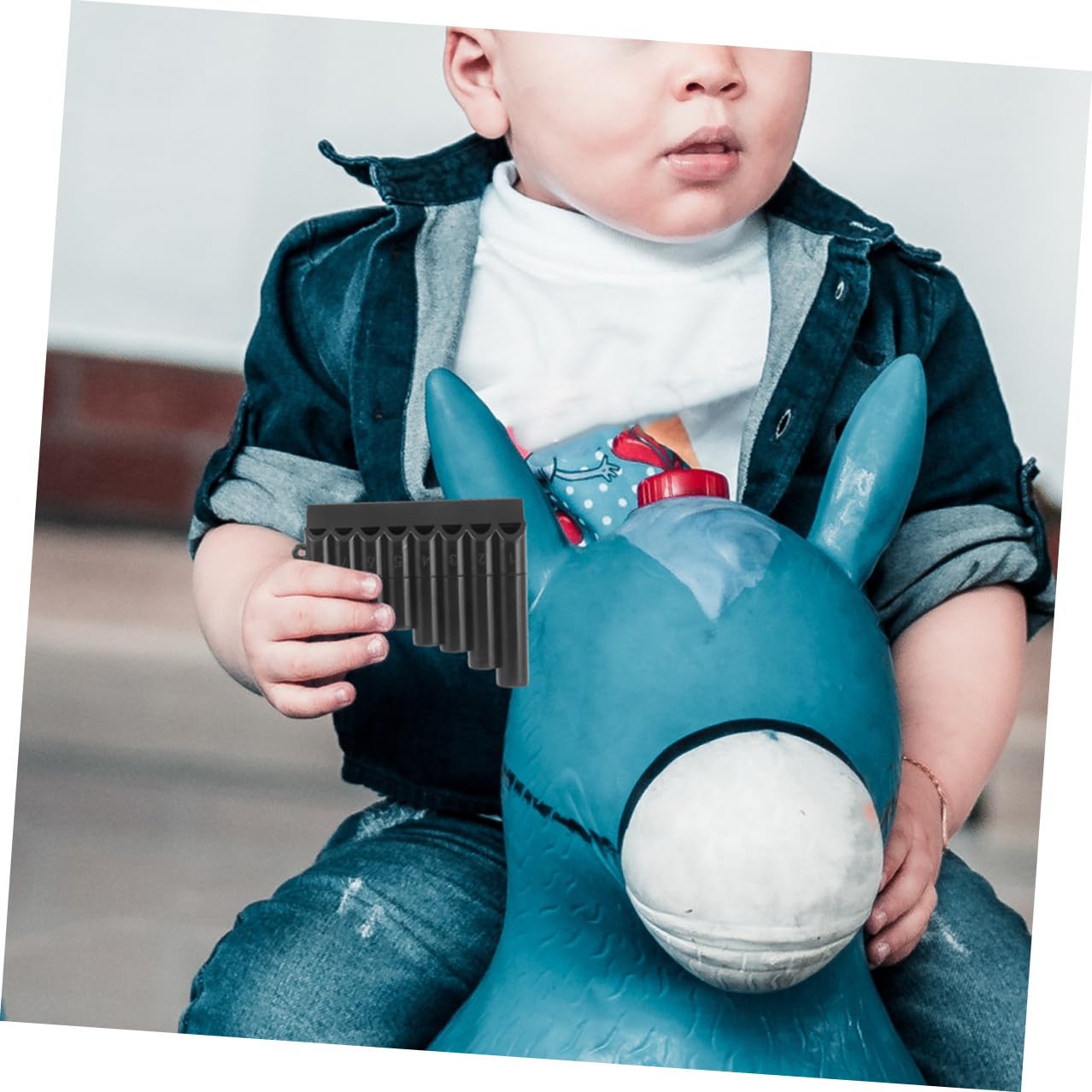 Flauta de Pan 8 Agujeros para Principiantes, Instrumento de Viento de Plástico Negro, Mini Flauta Portátil Estudiantes, Adecuado para Aprendizaje y Práctica Escolar, Set de 2