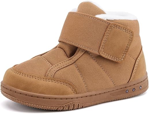 BMCiTYBM Toddler Snow Boots Boys Girls Winter Waterproof Shoes Cold Weather Outdoor